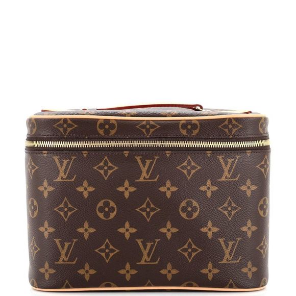 Louis Vuitton Nice Vanity Case Monogram Canvas BB Brown - Picture 1 of 9